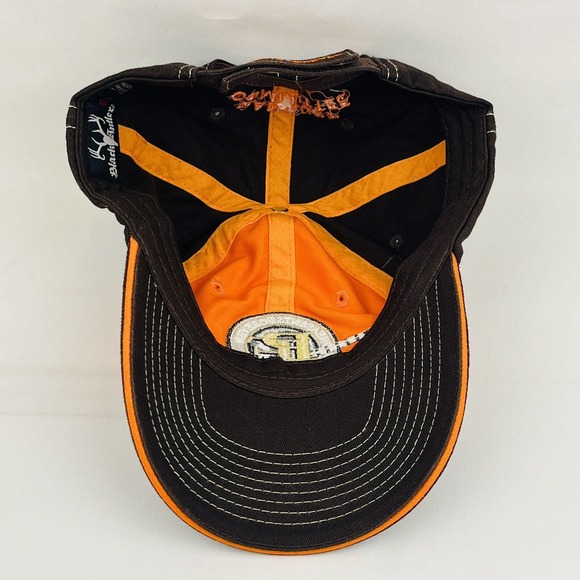 Pheasants Forever Strapback Hat 2017 Banquet Committee Embroidery‎ Brown Orange - Picture 6 of 9